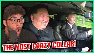 Putin Visits Kim Jong-Un in North Korea | Hasanabi Reacts