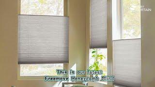 The most FREEMOVE Blind !!! U can block the sunlight freely as u like...-Smart Curtain Malaysia