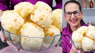 PÃO DE QUEIJO DE COLHER! SÓ MEXER E ASSAR! CROCANTE POR FORA E MACIO POR DENTRO! - Isamara Amâncio