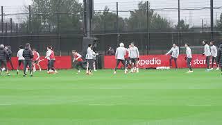 LIVE Liverpool train ahead of UCL trip to Girona from 12pm