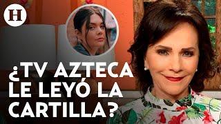 Directivos de TV Azteca obligan a Pati Chapoy a disculparse con Yuridia; también recibió advertencia