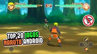 Top 20 Best Offline Naruto Games for ANDROID HD |  WITH EMULATOR!