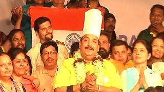 Chef Vishnu Manohar breaks world record, cooks for 53 hrs