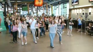 Flash Mob Street Dance und Salsa im Cinedome in Abtwil - Teil 2