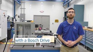 Commissioning a STOBER Geared Motor with a Bosch Drive