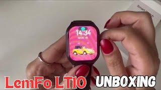 Smartwatch LEMFO LT10 AOD / Fitness / Unboxing #smartwatch