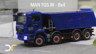 MAN TGS M 8x4 Tipper - Völkel Transports | RC 1:87