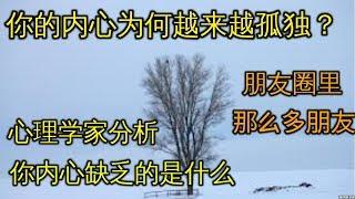 你的内心为何孤独 心理学家告诉你缺乏的是什么 身心健康与成长 Loneliness