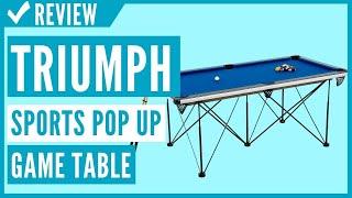 TRIUMPH Sports Pop Up Game Tables - Air Hockey and Pool Available