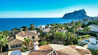 Mediterranean Villa with Stunning Sea Views for sale in Calpe on the Costa Blanca