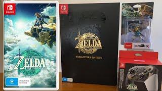 UNBOXING ZELDA TEARS OF THE KINGDOM