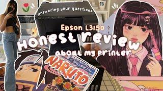 My Epson L3150 printer- Honest review, QnA, vinyl sticker printing ,print issues and more.. #review