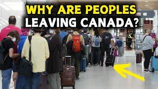 Why are people leaving Canada?