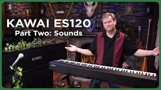 Kawai ES120 - Part 2: Reaction to Sound Presets