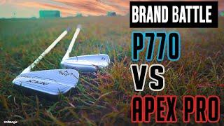 TaylorMade P770 VS NEW Callaway Apex Pro 21 | Brand Battle | GolfMagic.com