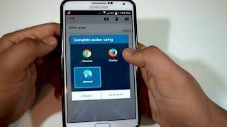 How To Clear Default Apps on Samsung Galaxy Note 3