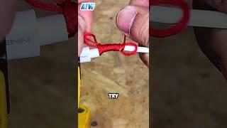 How to Fix a Damaged Charging Cable with Just a Thread! 