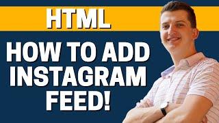 How To Add Instagram Feed To HTML Website