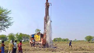 Borewell Drilling With Coconut water checking Method | 7 Hp Motor 195 Feet Deep boring | Borewells