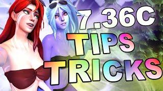 NEW 7.36c Dota 2 TIPS, TRICKS, SECRETS and BUGS!