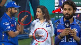 Nita Ambani Discussion with Rohit Sharma after Bad IPL Season under Hardik Pandya Captaincy