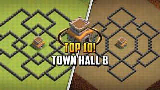 TOP 10! Town Hall 8 (TH8) Base Layout + Copy Link 2024 | Clash of Clans