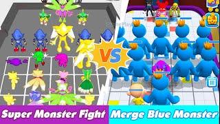 Merge Master Blue Monster vs Merge Super Monster Fight Max Level Android Gameplay | Merge Master