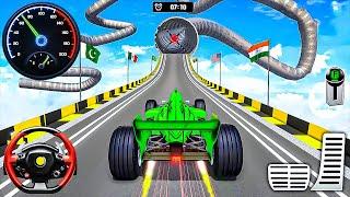 Extreme Formula Car Racing Stunts 3D - Impossible Mega Ramp GT Car 3D - Android Gameplay #3