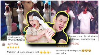 BELI BONEKA TERSER4M DI SHOPEE! UNBOXING + REVIEW PALING MENEGANGKAN!