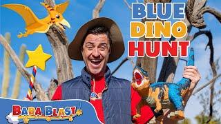 Blue Dinosaur Scavenger Hunt | Educational Videos for Kids | Baba Blast!