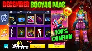 December Booyah Pass 2024 | Next Month Booyah Pass Full Review | Free Fire Booyah Pass Review