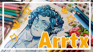 I love coloured pencils!!! || Arrtx Colored Pencils