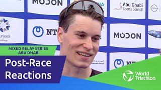 Post-Race Reactions - Team Germany | Mixed Relay Series Abu Dhabi