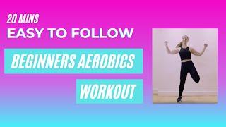 BEGINNERS AEROBICS WORKOUT - 20 minutes to music (no equipment) - Low Impact - Hazel Ashleen Fitness