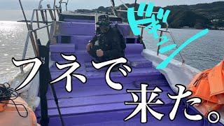 ［エギング］夜の孤島に船で置いてきぼりにさてサバイバルしたよって動画［キャンプもあるよ］