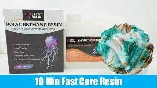 10 Minutes Fast Cure Resin with Let's Resin Polyurethane Resin