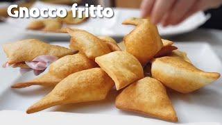 GNOCCO FRITTO o CRESCENTINE veloce senza lievitazione