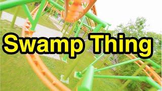 Swamp Thing Front Row POV - Wild Adventures Valdosta, Georgia