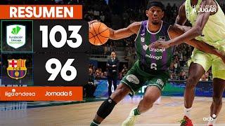 Unicaja - Barça (103-96) RESUMEN | Liga Endesa 2024-25