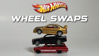 HOTWHEELS : TRY THESE WHEEL SWAP TECHNIQUES