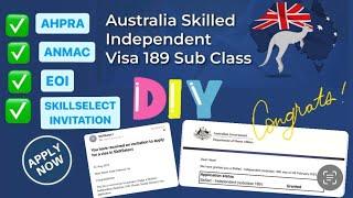 Step-by-Step PR Subclass 189 visa application to Australia!  #australia #aurn #permanentresident