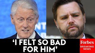 ‘Poor Old JD Vance…’: Bill Clinton Expresses Pity For Trump’s Running Mate