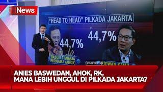 Elektabilitas Ridwan Kamil, Anies Baswedan, dan Ahok di Bursa Pilkada Jakarta - Kawal Pilkada 05/08