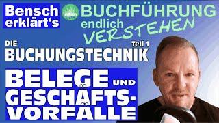 Buchführung verstehen: Die Belege der Finanzbuchhaltung (Geschäftsvorfälle aus Belegen ableiten)