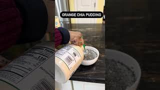 Orange Chia Pudding || Healthy Breakfast or Snack (Dairy Free)  #easyrecipe #chiapudding #dairyfree