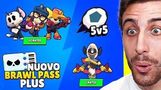 NUOVO Brawler e Skin *GRATIS*! Brawl Pass PLUS + Mod 5 v 5! AGGIORNAMENTO Brawl Stars ITA!