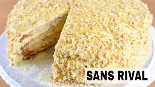 Sans Rival Cake Recipe | How to Make Sans Rival