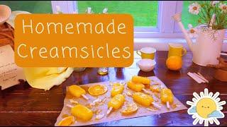 Easy Summer Recipe: Homemade Orange Creamsicles