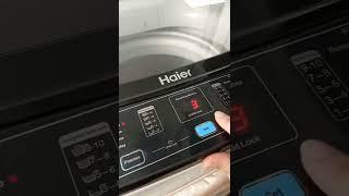 Haier Automatic Washing Machine - Quick Cycle