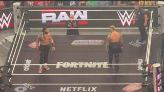 Roman Reigns vs Solo Sikoa Tribal Combat Full Match - WWE Raw 1/6/2025